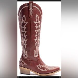 Brown Western Cowboy Boots